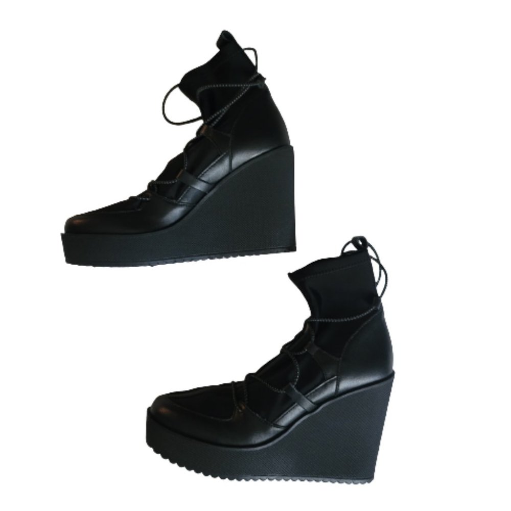 Steve Madden Atomic Wedge Booties NWOT - Picture 3 of 11